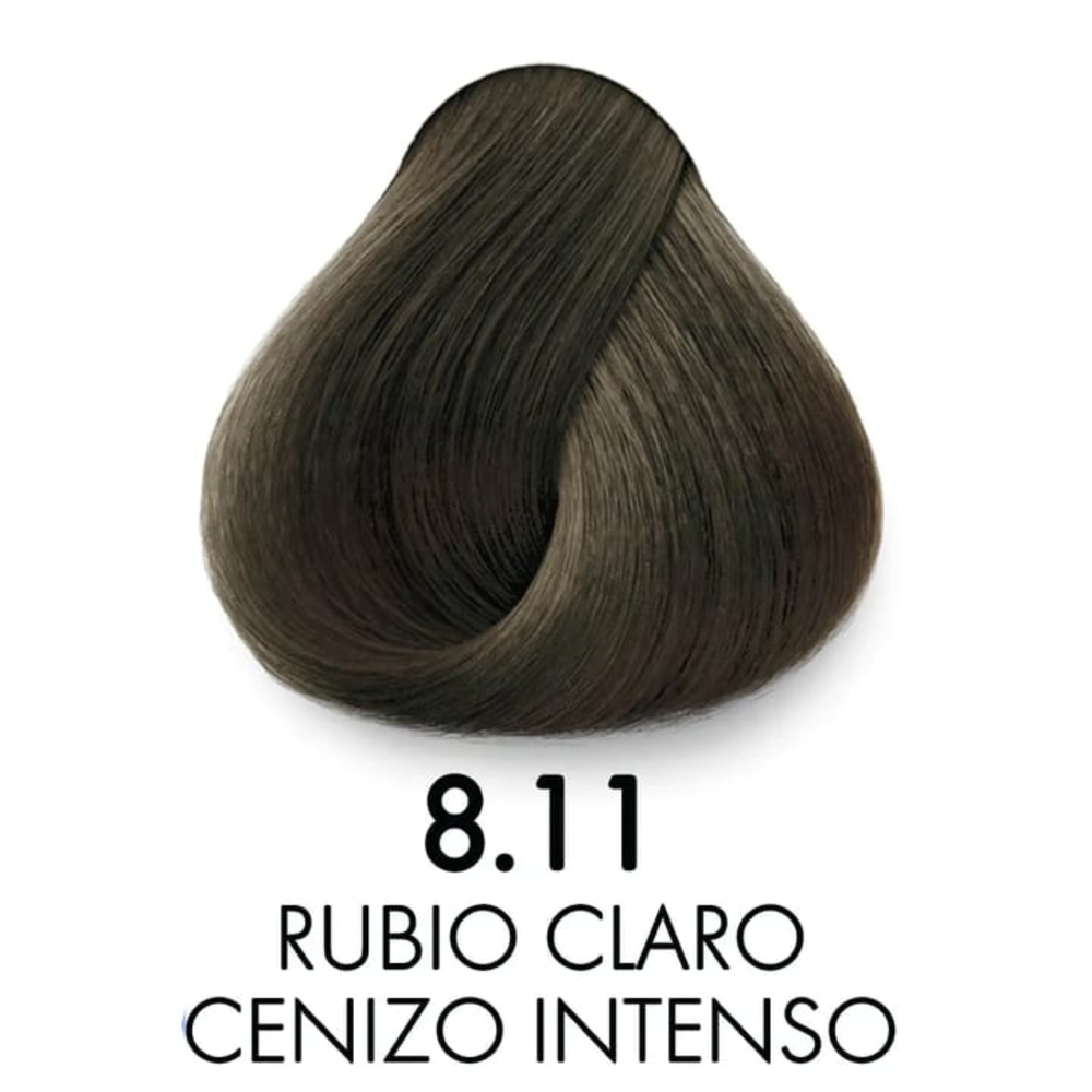 Hidracolor 8.11 Rubio Claro Cenizo Intenso - Intense Ash Light Blonde Hair Color